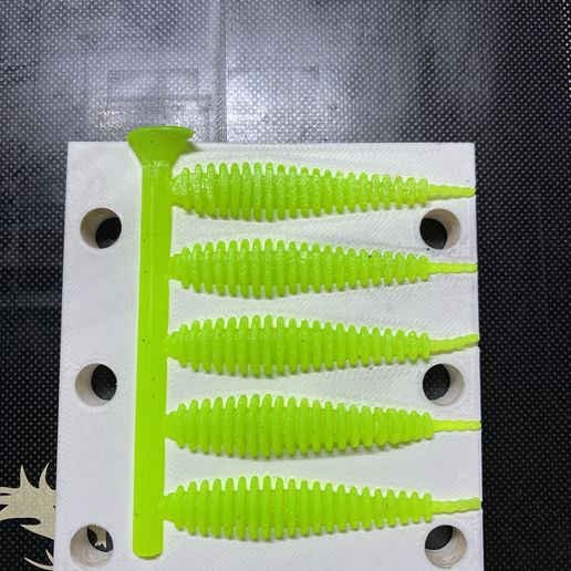 Moule Pour Leurres Souples – Curly Tail 10 Cm – Lure Factors – Eau Douce Et Mer