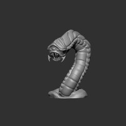 Articulated Fidget Worm by NeonBlack, Download free STL model