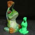 Cute-Yoga-Frog-Painted-3.jpg Cute Yoga Frog (Easy print no support)