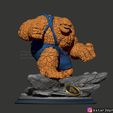 08.jpg Fichier STL La chose de haute qualité - Les quatre fantastiques - Marvel Comic・Plan pour imprimante 3D à télécharger
