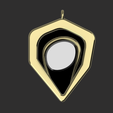 2.png Arcane: League of Legends -  Caitlyn's choker pendants set 3D model