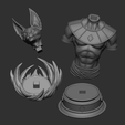 beerus_print8.png Dragon Ball - Beerus Sama Bust Rework
