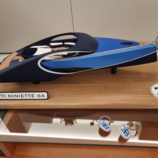 Bugatti Niniette 66 - Yacht Palmer Johnson - 3D model önizlemesi