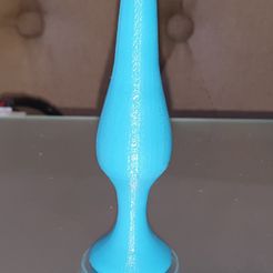 impreso.jpg STL-Datei Anal plug size M, dilator or anal trainer・3D-druckbares Modell zum Herunterladen