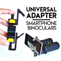 Miniature2.png Archivo STL gratis Adaptador Binocular Universal para Smartphone・Diseño imprimible en 3D para descargar