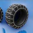 0048.png Download STL file Tires with chains - 07AUG-01 • Object to 3D print, Pixel3D