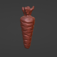 resource_token_carrot.png Carrot (vegetables) - board game resource tokens