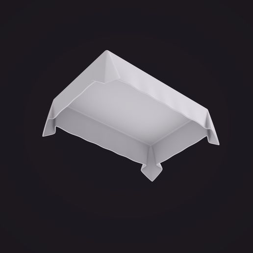 🪑 Tablecloth・ STL File for 3D printing・Cults