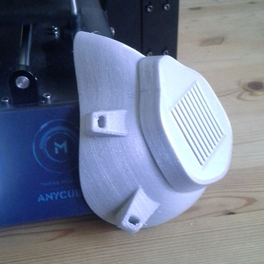 Upgrade anticoronavirus mask 3D model