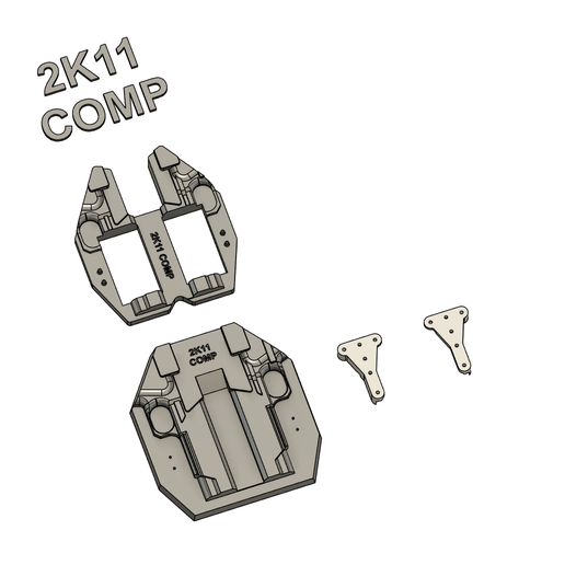 Kimber 2K11 Comp Split Holster Mold