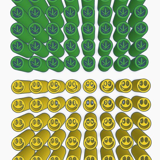 FILTER TIPS FILTERS 80 U. WEED READY TO PRINT 3D model