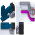 03.png Winkelliger Absaugstutzen für BOSCH GST Stichsaege / Vacuum cleaner adapter for BOSCH GST jigsaw