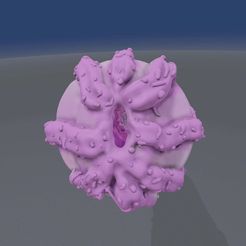 2.jpg Fichier STL masturbateur mâle pieuvre vaginale halloween・Modèle pour impression 3D à télécharger