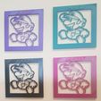 20230329_132905.jpg STL file 3D Mario frame・3D printable model to download