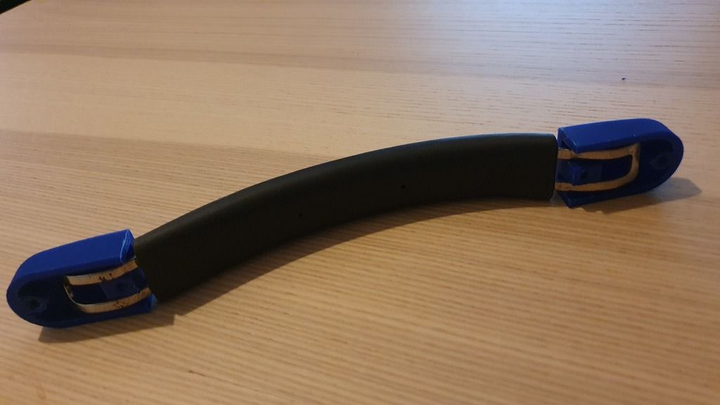 Download free OBJ file Antler suitcase handle bracket • 3D print object