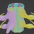NEUROANATOMY-8.png ANATOMY OF SPINAL CORD WITH ALL WHITE MATTER TRACTS, NUCLEUS, NERVE ROOTS, PIA, ARACHNOID, DURA MATER