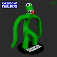 22222.png GREEN FROM RAINBOW FRIENDS ROBLOX | 3D FAN ART