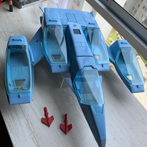 🩻 Silverhawks Missile Maraj Galactic Falcons 3d scan・ STL File for 3D ...