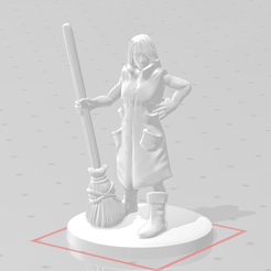 donna-con-scopa.png Fichier STL Femme avec un balai townsfolk dnd・Objet imprimable en 3D à télécharger