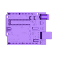 Assemblage1 - Arduino UNO-2.STL 3D 打印四足机器狗 - Arduino UNO 支持