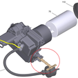 Karcher-K5-electric-box-lever-switch.png Kärcher K4 K5 - On/Off switch/button lever, Karcher, Kaercher Pressure Washer