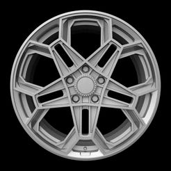 TECHART-DAYTONA_II_2021_STL.jpg Archivo STL RUEDA STL TECHART DAYTONA II・Diseño imprimible en 3D para descargar