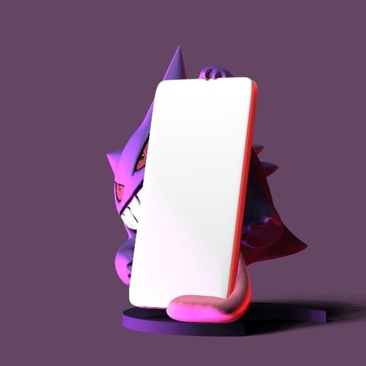 2.jpg Gengar Mobile Stand! Ideal for Gamers, Otakus and Pokémon Fans