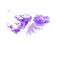 Mapa topografico de las Islas Malvinas.stl Topographic map of the MALVINAS ISLANDS