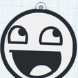 smaill.png Keychain smile meme