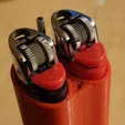 20221020_2348301.webp Dual Bic Lighter Case with Stoker Holders