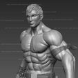 bryan6.jpg Tekken Bryan Fury Fan Art Statue 3d Printable