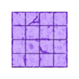 Pyramidal_Base_Small-A.stl Pyramid Modular Levels - (Small) Square - A01