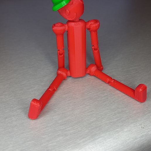 3D file Stickman, articulated stickman, Flexible toy・3D printing idea