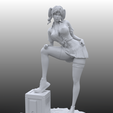 Clayfull-Camera-2.png Pink Skirt 3D print model - Sweetie girl 3D print model