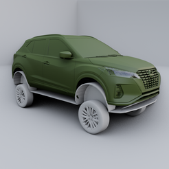 1.png Archivo STL Nissan Kicks 2022・Plan para descargar y imprimir en 3D