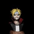 front_color2.jpg Archivo 3D boruto bust fan art・Objeto para impresora 3D para descargar