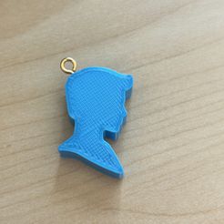 IMG_2731.jpeg Free STL file Ken Earring Charm・3D printing model to download