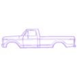 1975 FORD F-150 6TH GEN.stl Ford F150 Silhouette Evolution Bundle