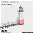 Vermilion-Lighthouse-1.jpeg VERMILION LIGHTHOUSE - N (1/160) SCALE MODEL LANDMARK