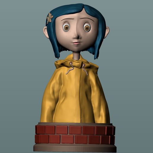 Coraline-bust-01.jpg КОРАЛЛИНОВЫЙ БЮСТ