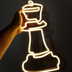 St. Louis Blues 3D LED Neon Sign Lamp Light 16x16 Hanging