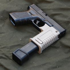 IMG_8655.jpg STL file GLOCK FRONT GRIP | MOD.2・3D printable design to download