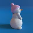 Knitted-cute-snowgirl4.jpg KNITTED CUTE SNOWGIRL