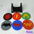 liga1.jpg Justice League Coasters Kit