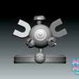 FRONT.jpg Pokemon Magnemite  Ready for 3D Printing