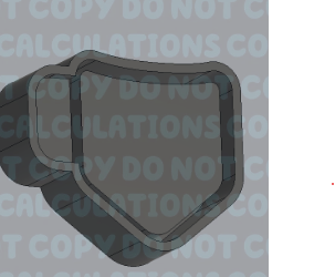 Simple Pocket Silicone Mold Housing 3D model