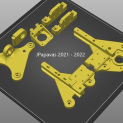 a0.jpg STL file Cartesian FDM Linear Rail parts for Z - X & Y Axis with MGN12H kit - DIY・3D printing template to download, JPapavas
