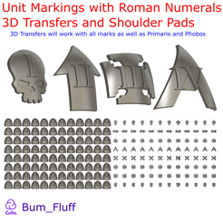 Number-Unit-markings-Roman-Numerals-v8-3.png Unit Markings with Roman Numerals 3D Transfers and complete shoulder pads