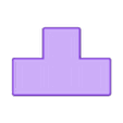 T_Tetromino.stl 🟦🟥🟨 Tetris Keycap Fidget Keychain (Custom MX Mechanical Switch)