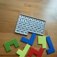 image3.jpg Free 3D file Brain game - Calendar puzzle・3D printer model to download